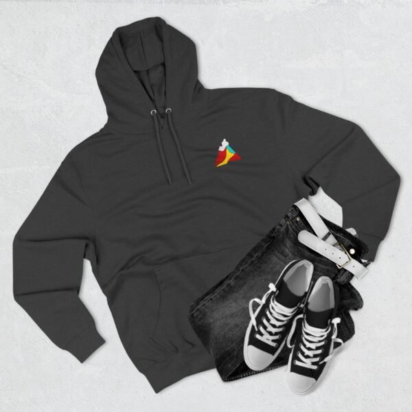 THEORIST Three-Panel Fleece Hoodie - Image 7
