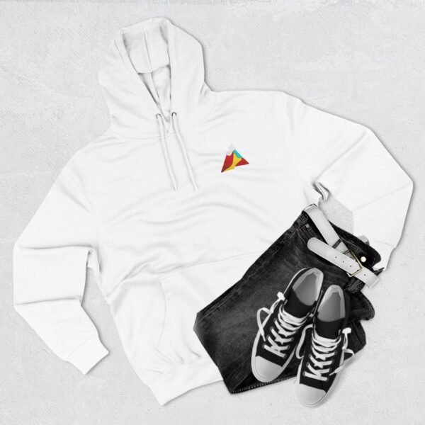 THEORIST Three-Panel Fleece Hoodie - Image 3